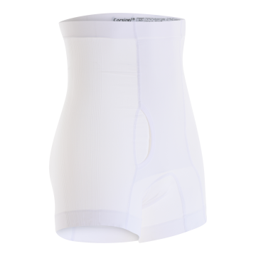 MALE BOXER HIGH, MEDIUM SUPPORT-White-L