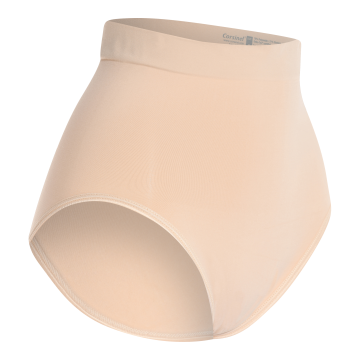 FEMALE BRIEF LOW, MEDIUM SUPPORT-Tan-S